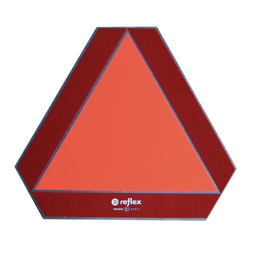 Triangle de signalisation en tôle à visser, 305x305x305 mm